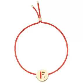 ABC's - R 18K Gold Plated Bracelet