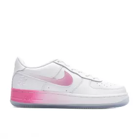 Air Force 1 LV8 (GS) - White/Lotus Pink/Yellow Gold