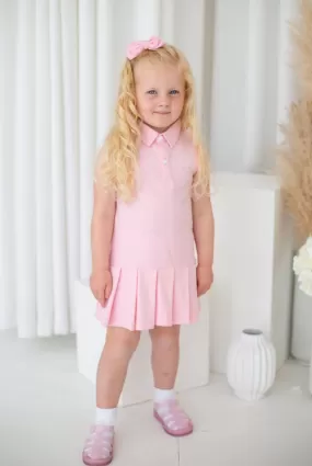 Girls Pink Tennis Dress