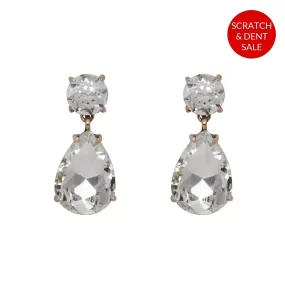 Glam Up Crystal Drop Earrings - Sample