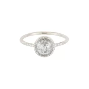 Gray Diamond Equilibrium Ring