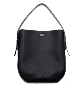 IBBIE BAG LEATHER BLACK