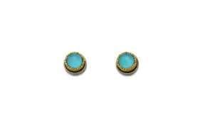 Karameles - Baths Of Aphrodite Silver & Gold Earrings