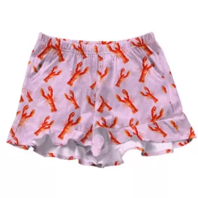 Lobster Blush Frill Shorts