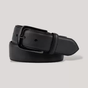 LUMEN - Black Vegan Belt - Graphite