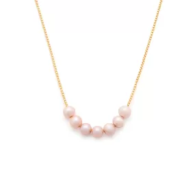 Mer Necklace | Pink Pearl