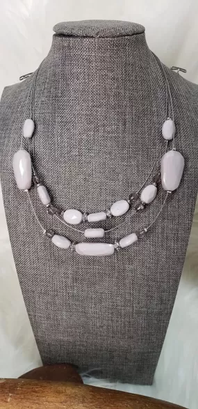 Paparazzi Exclusive Radiant Reflections Silver Necklace Set