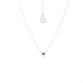 Superfine / Necklace / Keepsake / Black Spinel   Silver