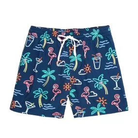 The Neon Lights 5.5 inch Swim Shorts