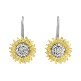 Vincent Earrings with Diamonds