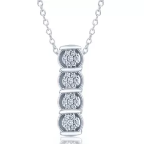 White Gold Diamond Eternal Pendant