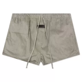 Women's Corduroy Dock Short - Seal